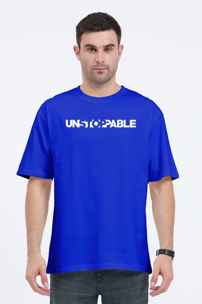 UNSTOPABLE OVERSIZE CLASSIC TSHIRT (PUFF PRINT)