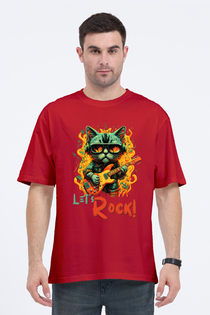 LETS ROCK OVERSIZE CLASSIC TSHIRT