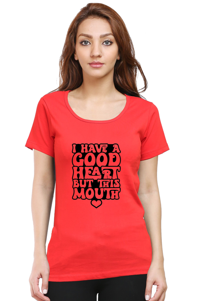 GOOD HEART ROUND NECK CLASSIC TSHIRT