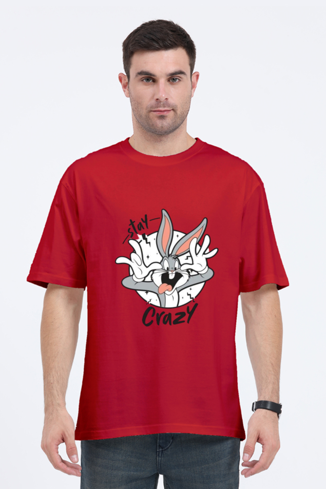STAY CRAZY OVERSIZED CLASSIC TSHIRT