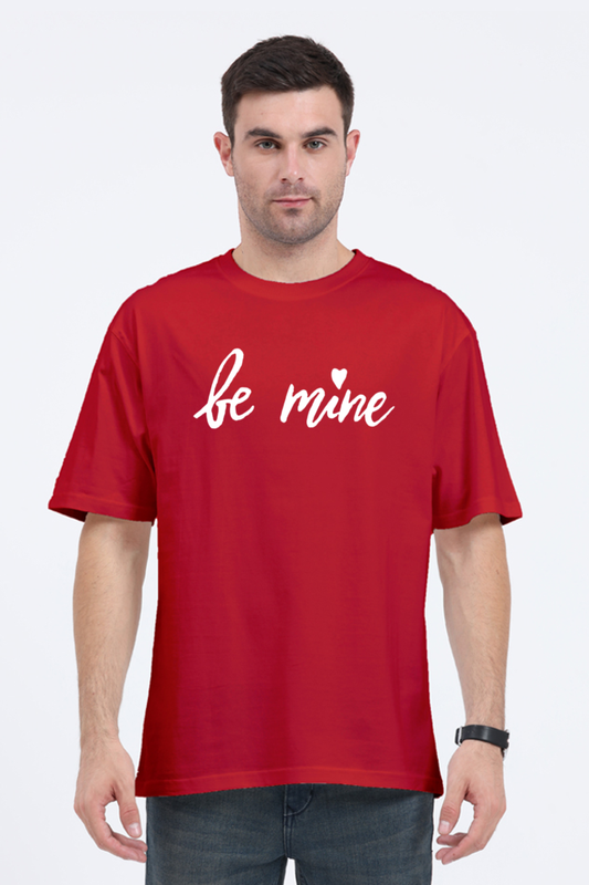 BE MINE OVERSIZE CLASSIC TSHIRT (PUFF PRINT)