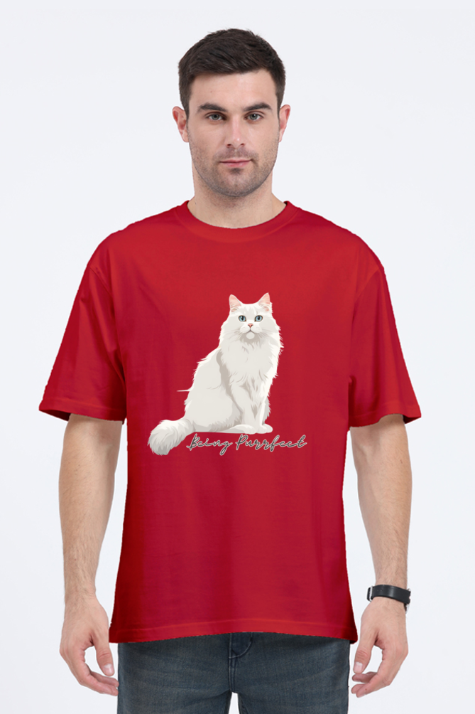 BEING PURRFECT OVERSIZED CLASSIC TSHIRT