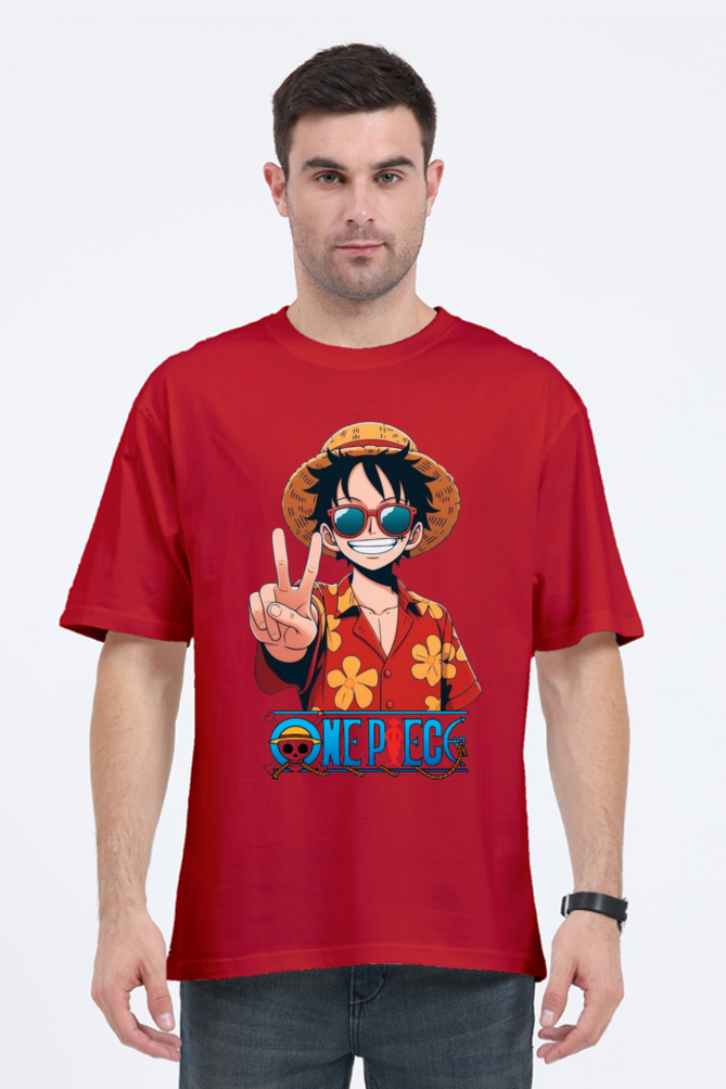 ONE PIECE LUFFY OVERSIZED CLASSIC TSHIRT