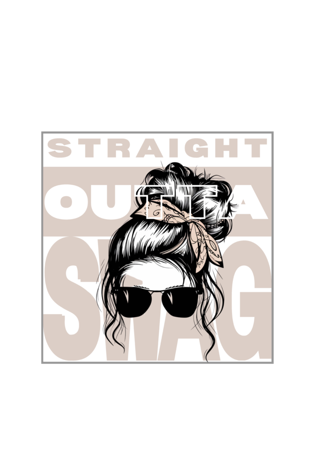 STRAIGHT OUTTA SWAG OVERSIZED CLASSIC TSHIRT