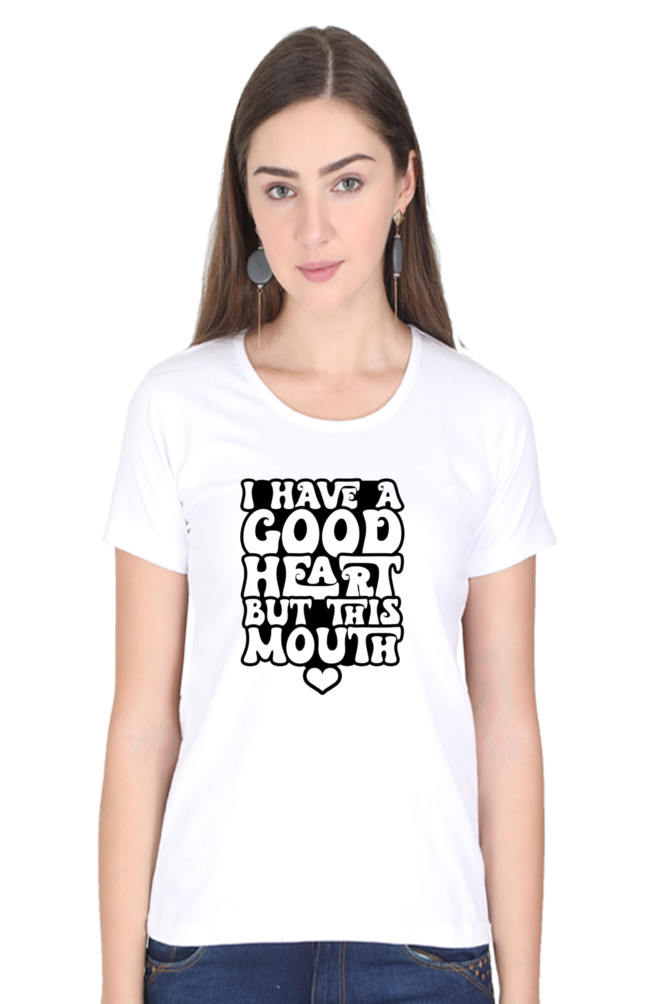 GOOD HEART ROUND NECK CLASSIC TSHIRT