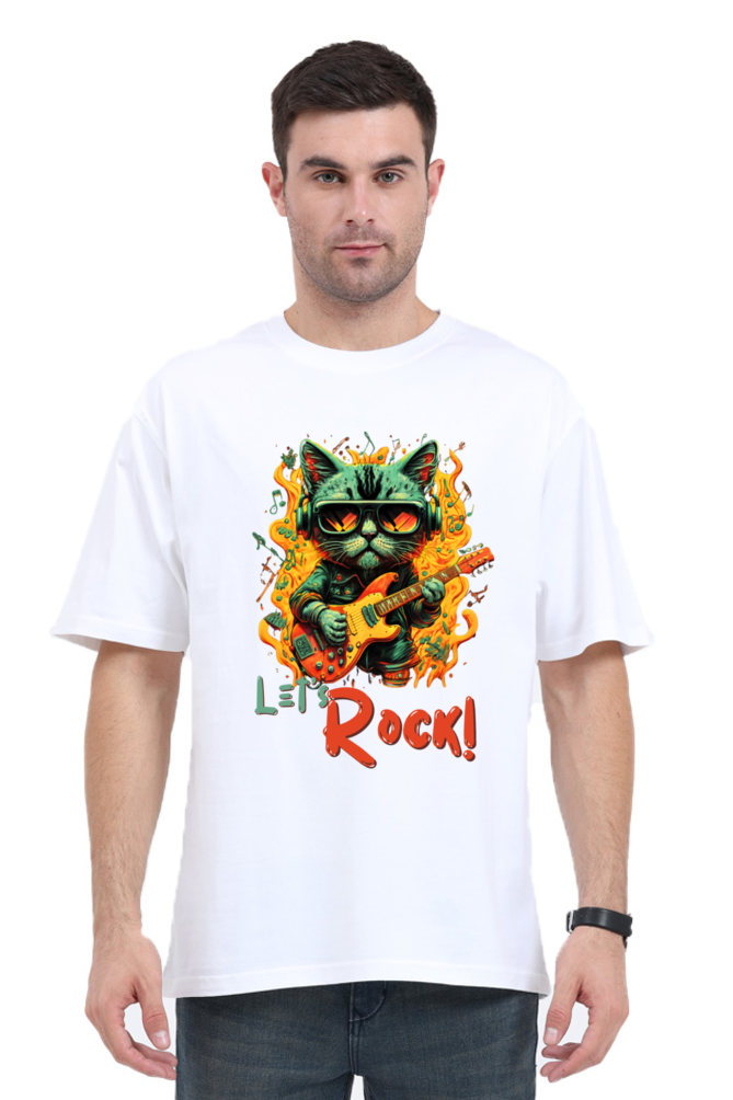 LETS ROCK OVERSIZE CLASSIC TSHIRT