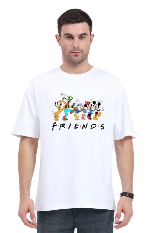 DISNEY FRIENDS OVERSIZE CLASSIC TSHIRT