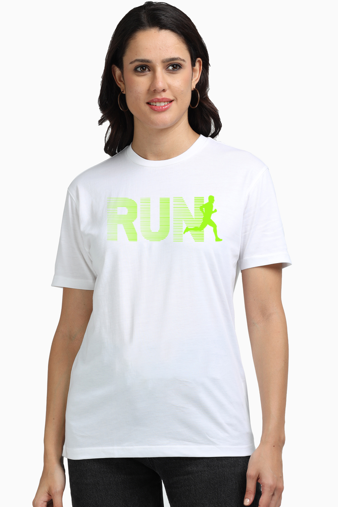 RUN (GREEN) SUPIMA TSHIRT