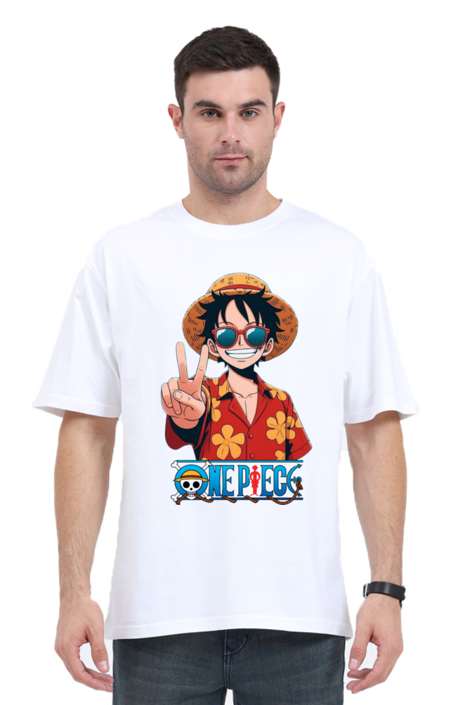 ONE PIECE LUFFY OVERSIZED CLASSIC TSHIRT