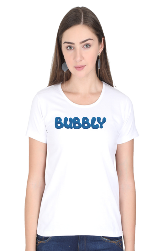 BUBBLY ROUND NECK CLASSIC TSHIRT