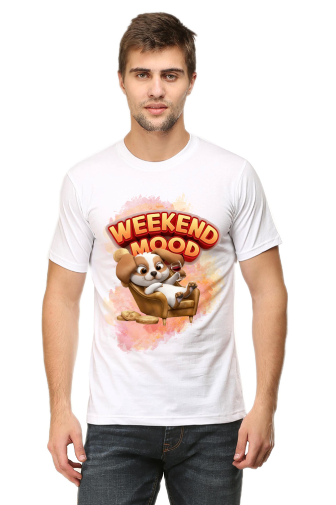 WEEKEND MODE ROUND NECK CLASSIC TSHIRT