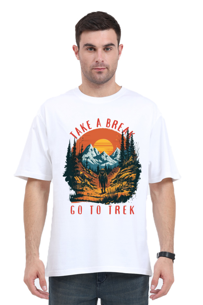 GO TO TREK OVERSIZE CLASSIC TSHIRT
