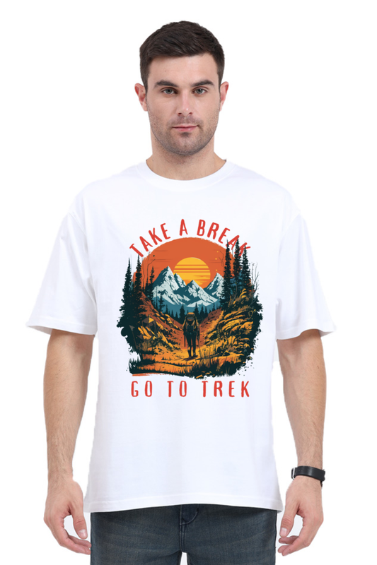 GO TO TREK OVERSIZE CLASSIC TSHIRT