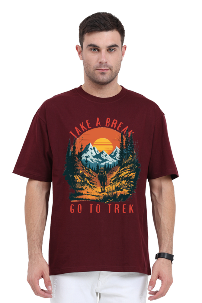 GO TO TREK OVERSIZE CLASSIC TSHIRT