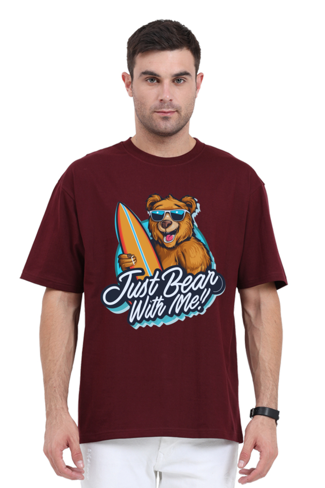 BEAR WITH ME OVERSIZED CLASSIC TSHIRT
