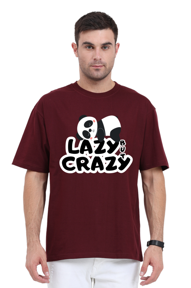 LAZY BUT CRAZY CLASSIC OVERSIZED TSHIRT