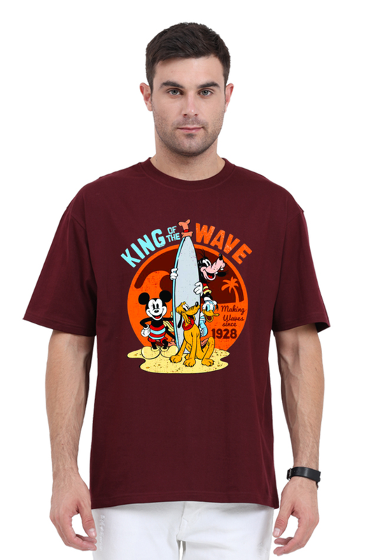 KING OF THE WAVE OVERSIZED CLASSIC TSHIRT