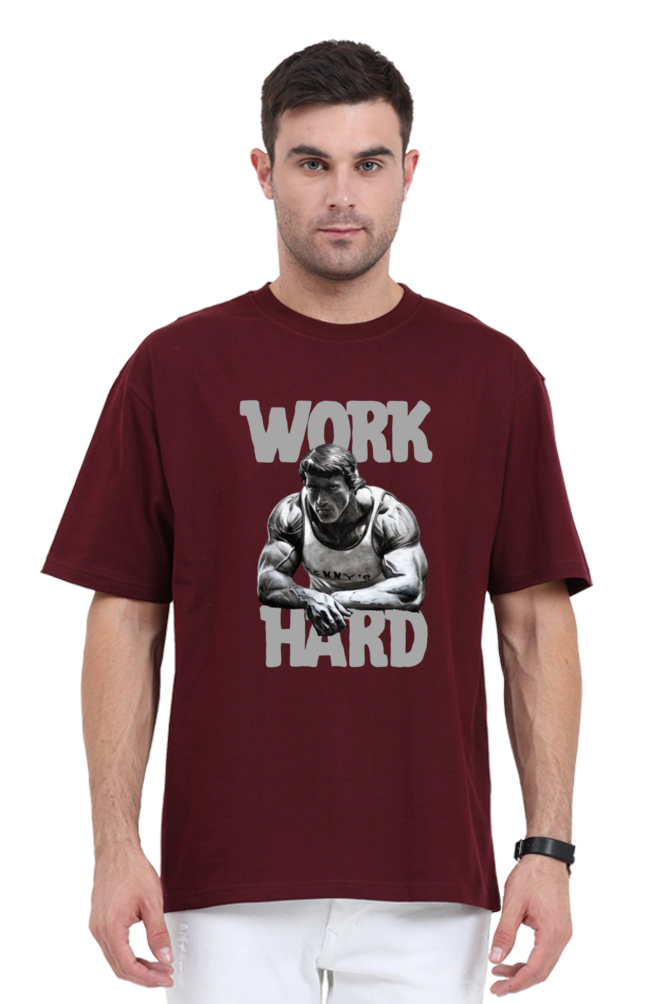 WORK HARD OVERSIZED CLASSIC TSHIRT
