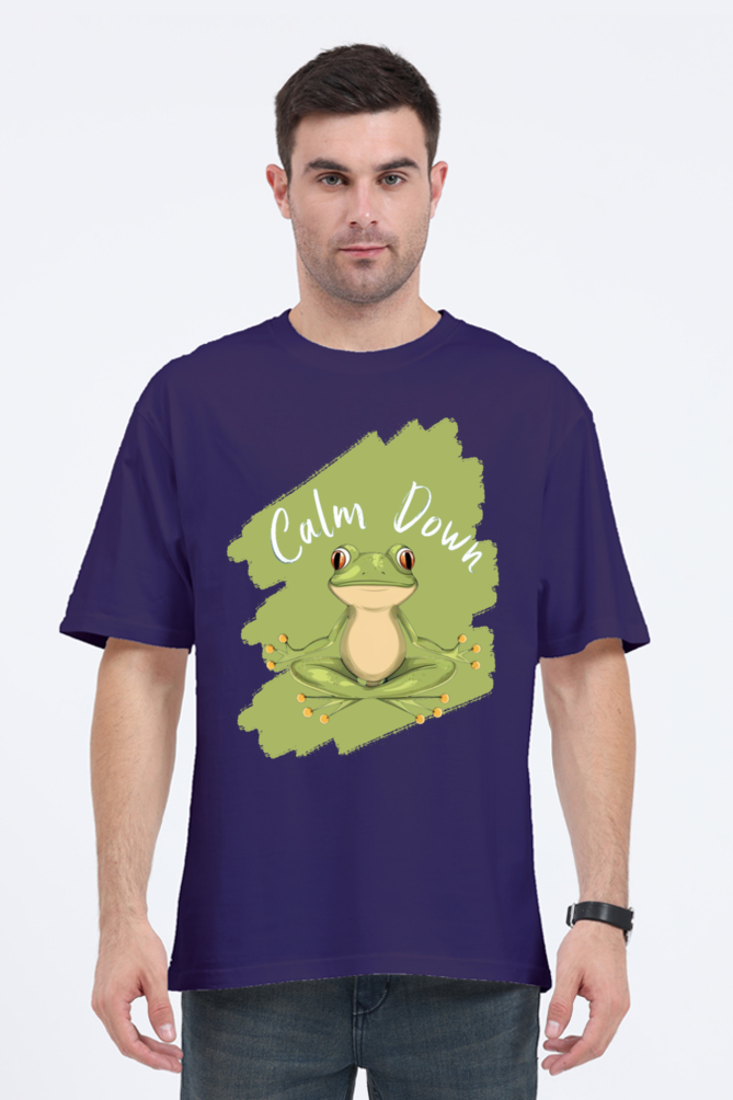 CALM DOWN OVERSIZED CLASSIC TSHIRT