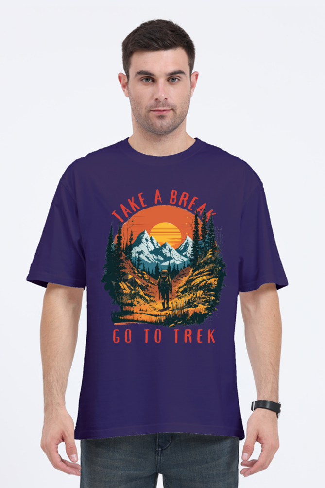 GO TO TREK OVERSIZE CLASSIC TSHIRT