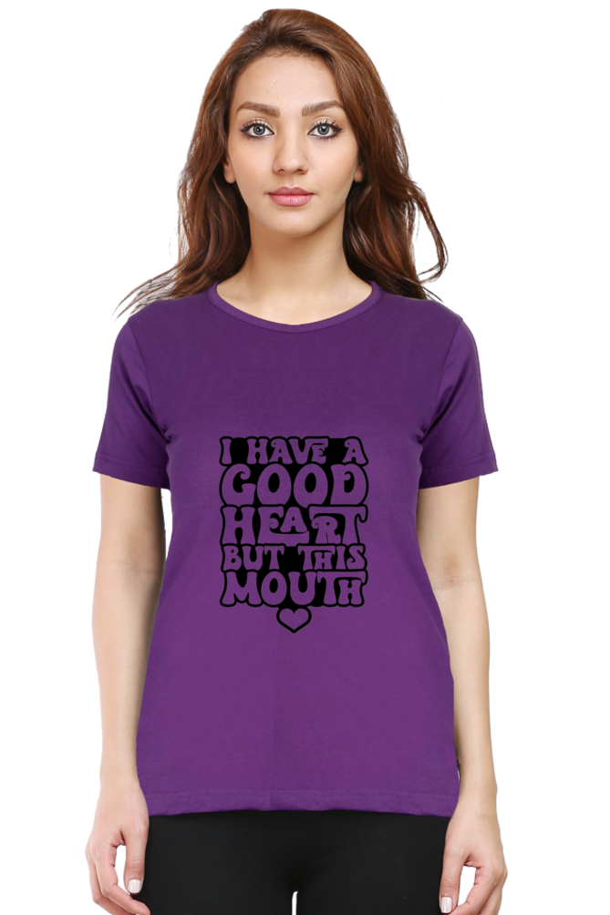 GOOD HEART ROUND NECK CLASSIC TSHIRT