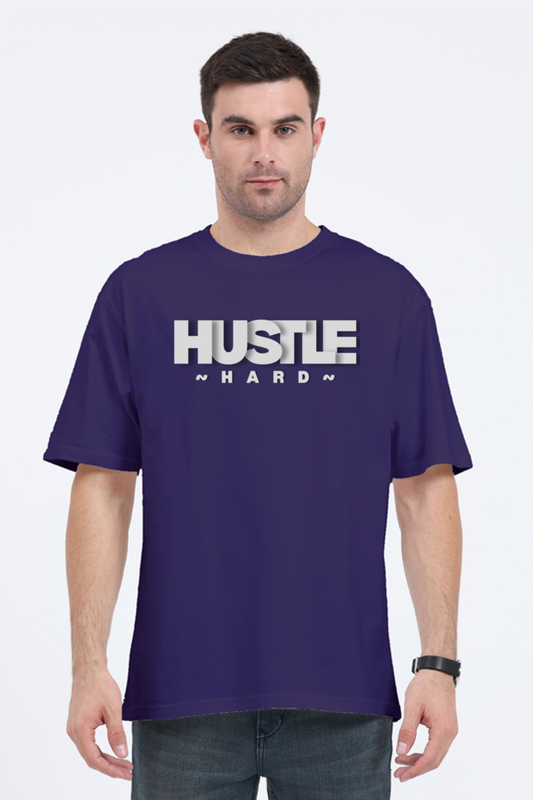 HUSTLE HARD OVERSIZED CLASSIC TSHRT