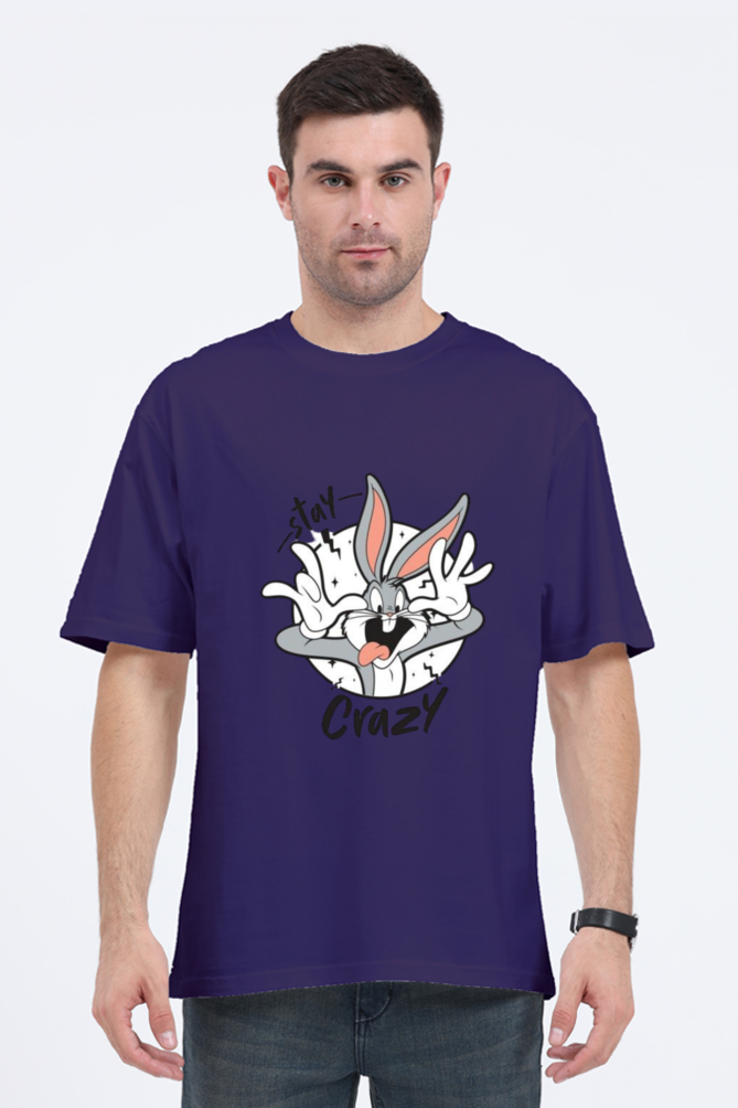 STAY CRAZY OVERSIZED CLASSIC TSHIRT