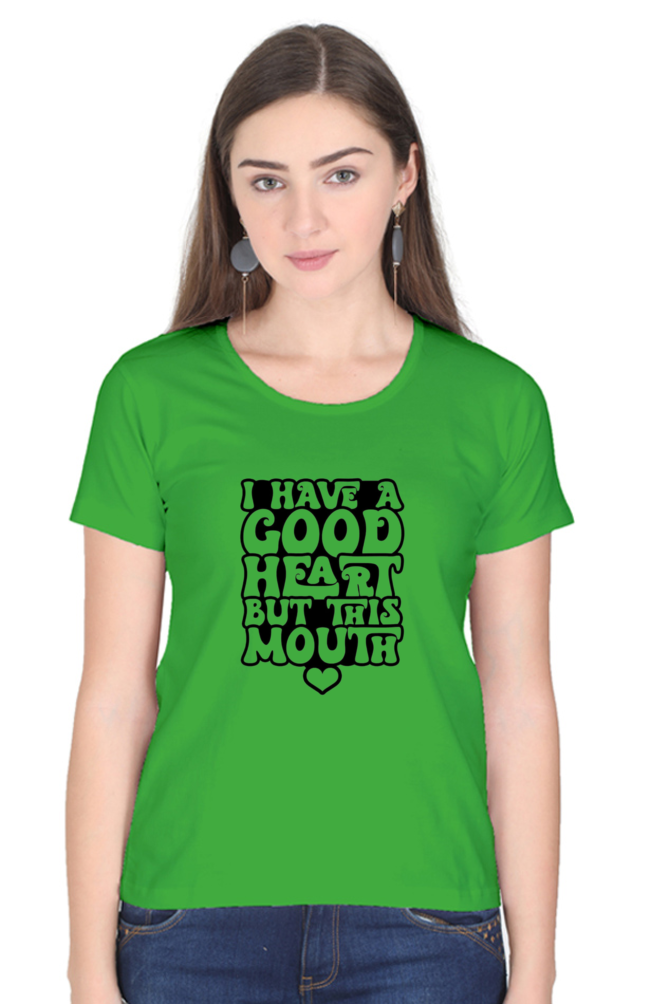 GOOD HEART ROUND NECK CLASSIC TSHIRT