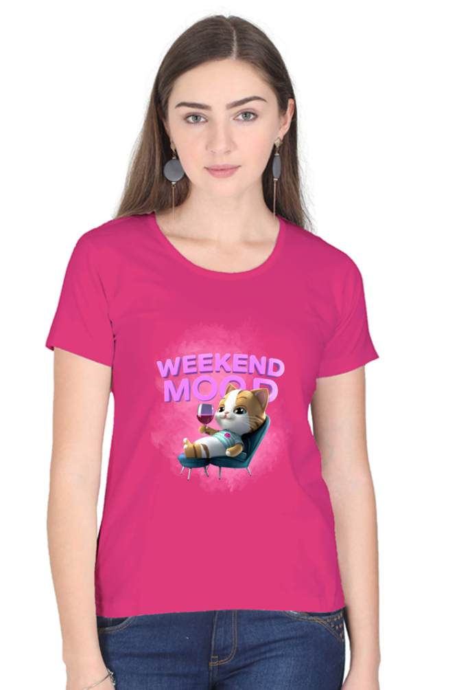 WEEKEND MODE ROUND NECK CLASSIC TSHIRT
