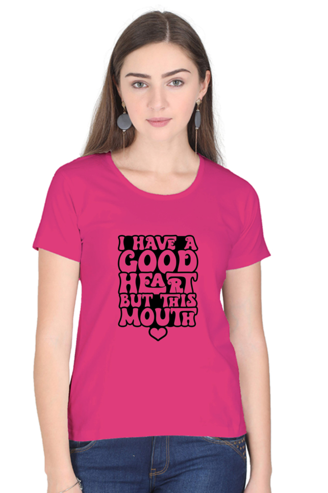 GOOD HEART ROUND NECK CLASSIC TSHIRT