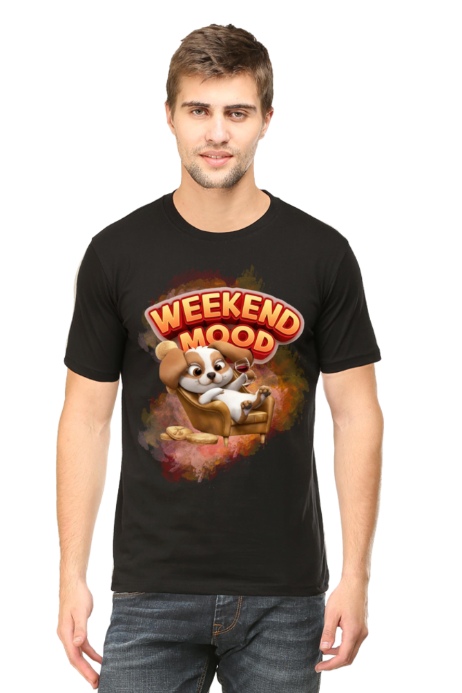 WEEKEND MODE ROUND NECK CLASSIC TSHIRT