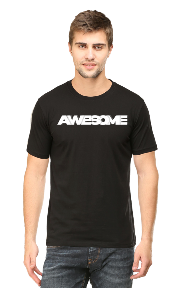 AWESOME ROUND NECK CLASSIC TSHIRT