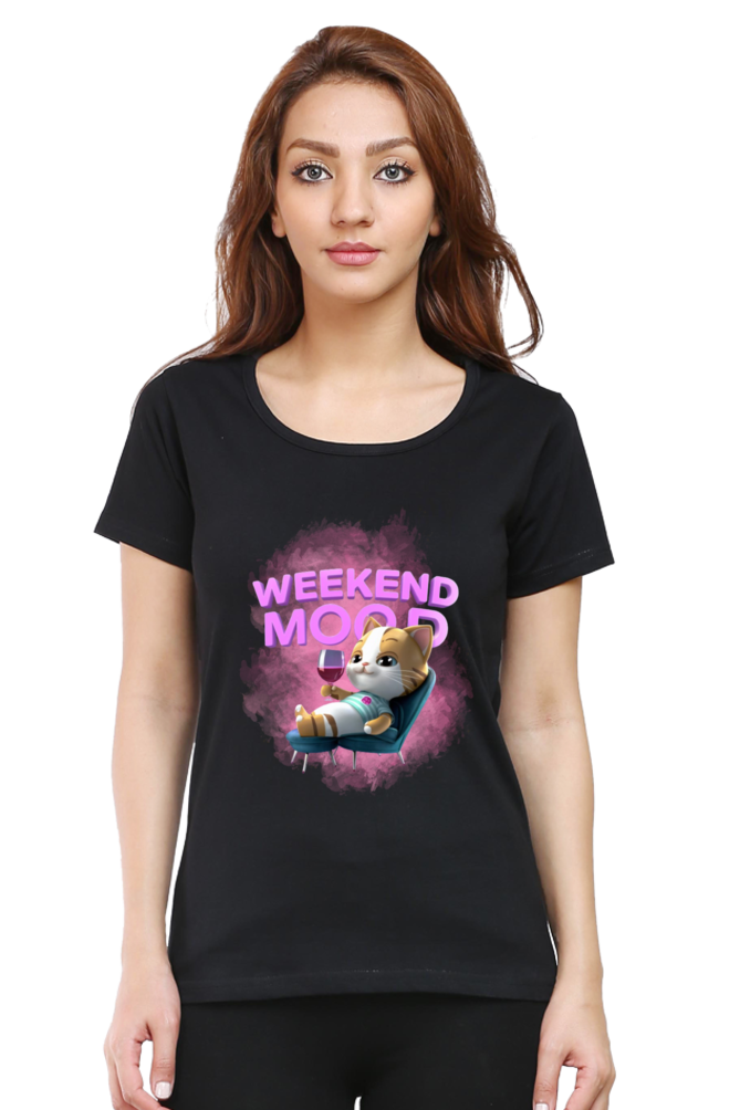 WEEKEND MODE ROUND NECK CLASSIC TSHIRT