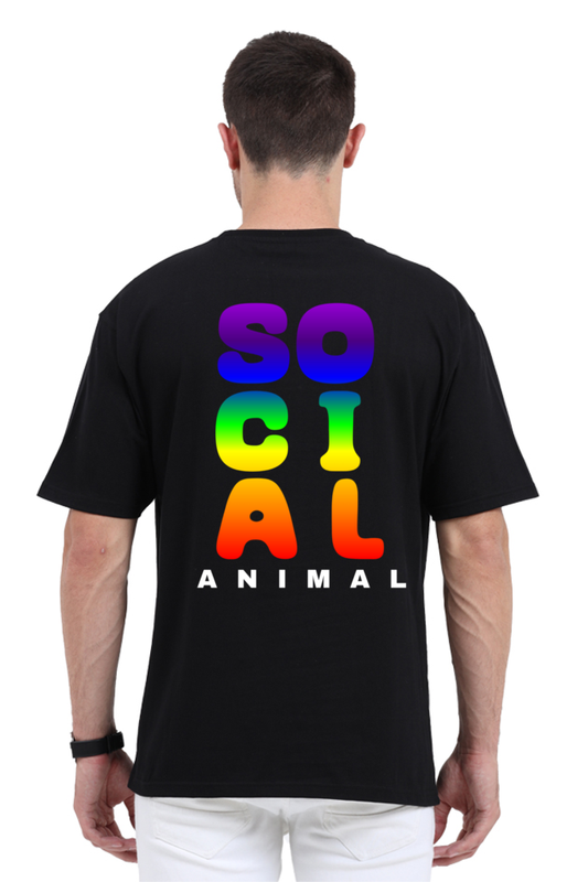 SOCIAL ANIMAL OVERSIZED CLASSIC TSHIRT