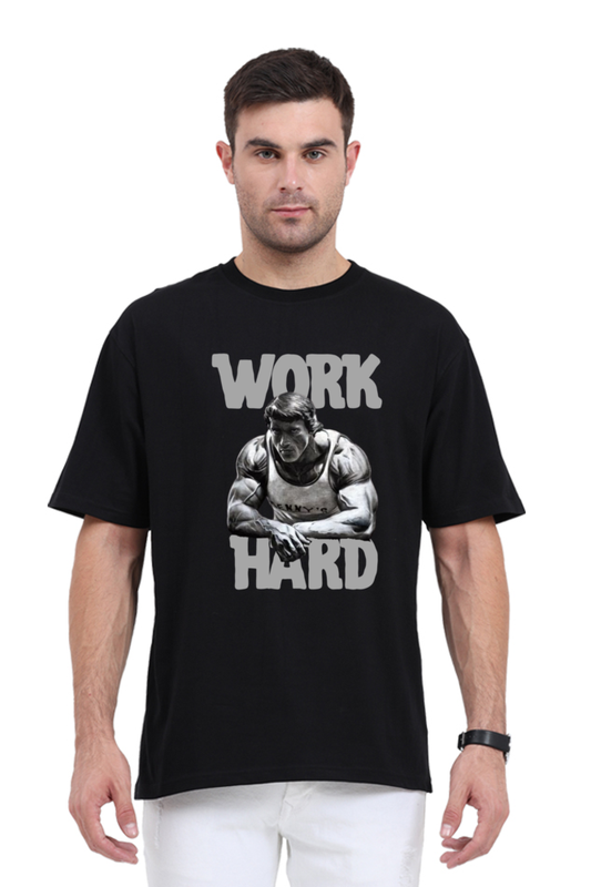 WORK HARD OVERSIZED CLASSIC TSHIRT