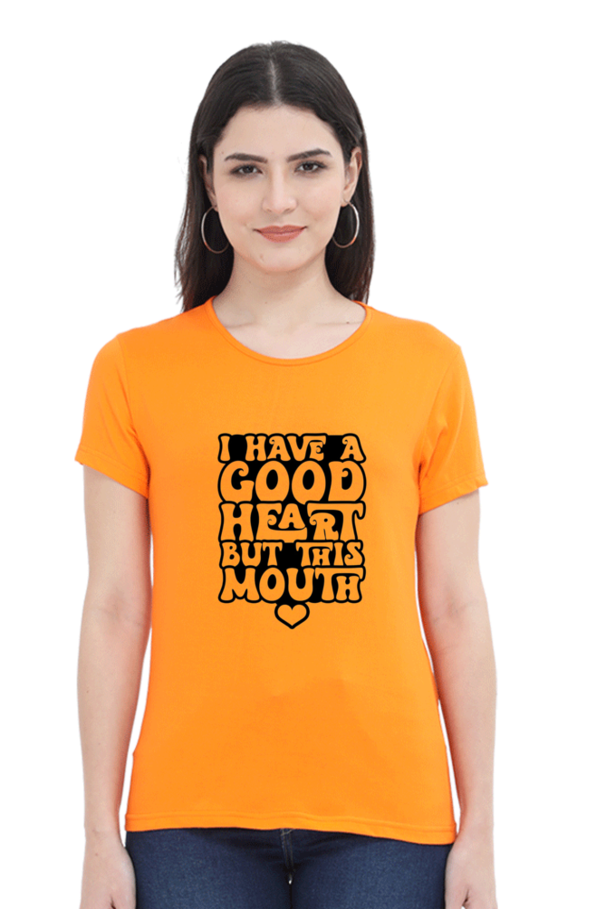 GOOD HEART ROUND NECK CLASSIC TSHIRT