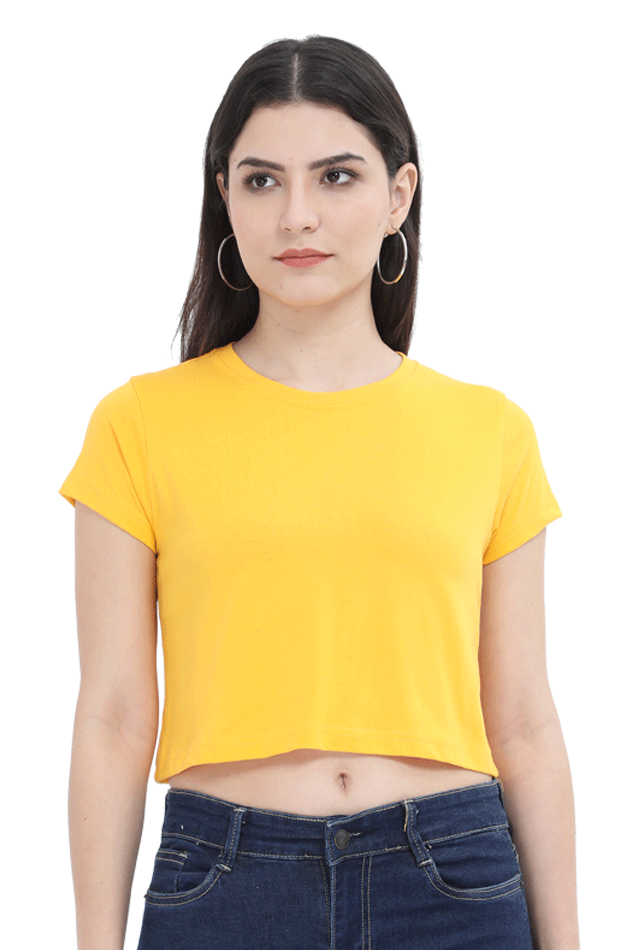 PLAIN CROP TOP