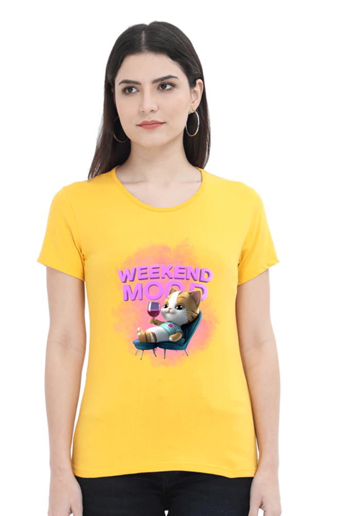 WEEKEND MODE ROUND NECK CLASSIC TSHIRT