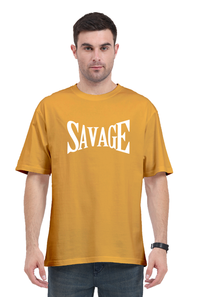 SAVAGE OVERSIZE CLASSIC TSHIRT (PUFF PRINT)