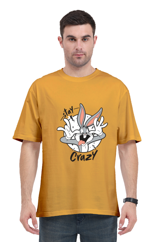STAY CRAZY OVERSIZED CLASSIC TSHIRT