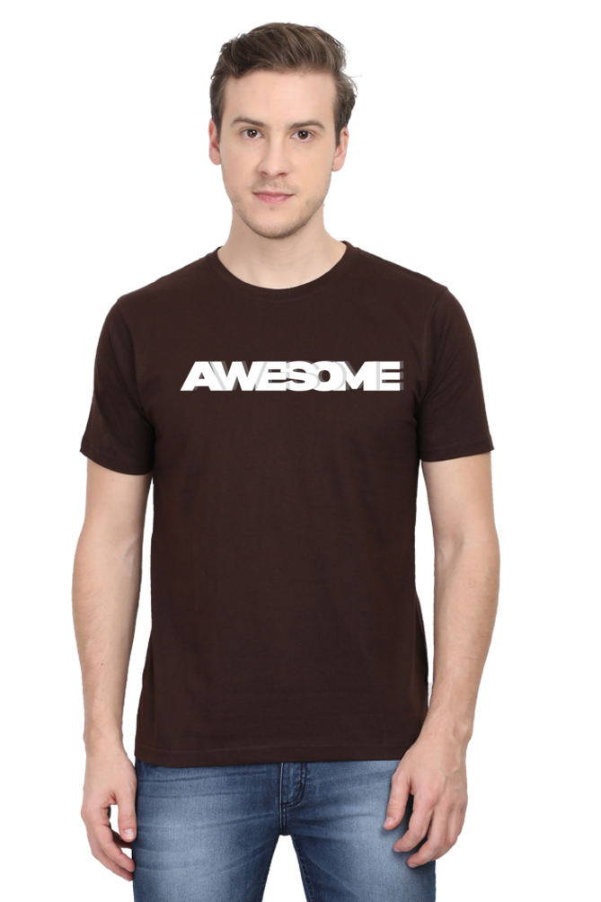 AWESOME ROUND NECK CLASSIC TSHIRT