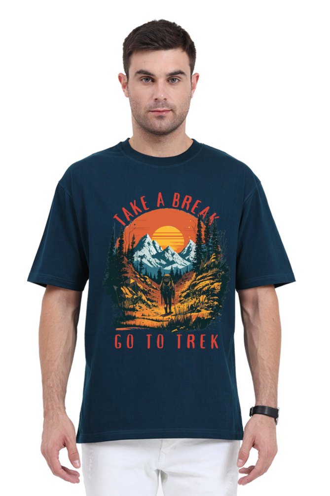 GO TO TREK OVERSIZE CLASSIC TSHIRT