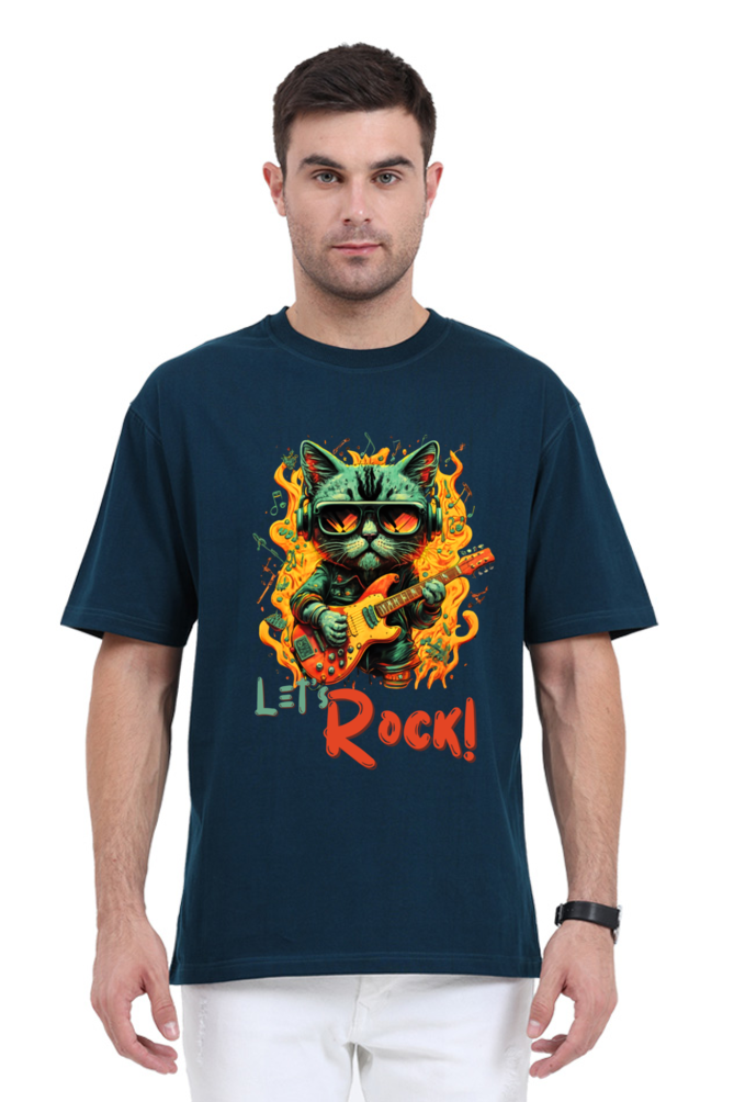 LETS ROCK OVERSIZE CLASSIC TSHIRT