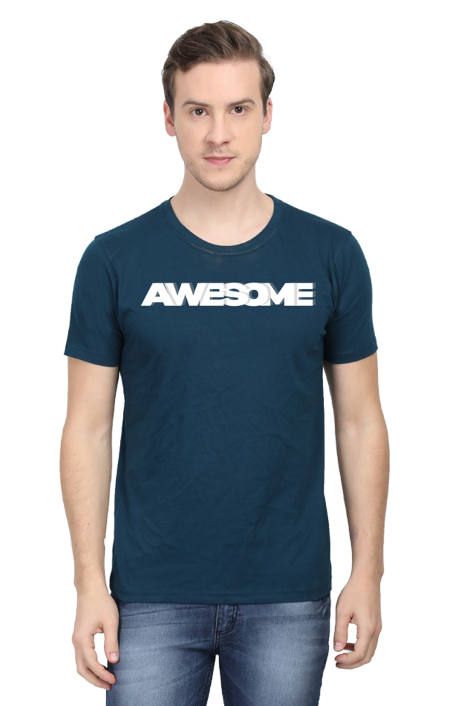 AWESOME ROUND NECK CLASSIC TSHIRT