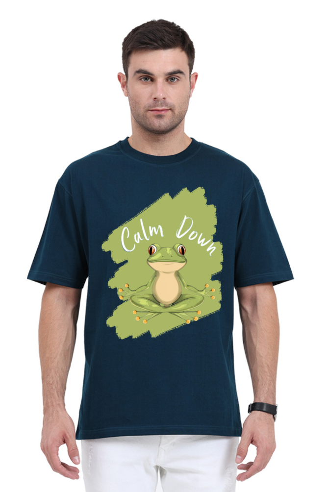 CALM DOWN OVERSIZED CLASSIC TSHIRT