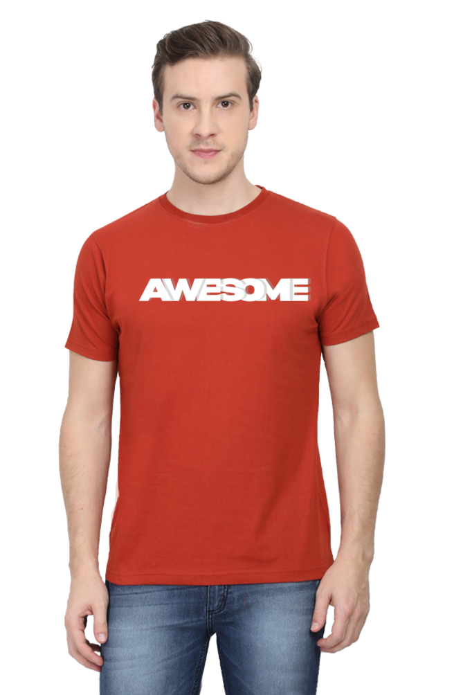 AWESOME ROUND NECK CLASSIC TSHIRT