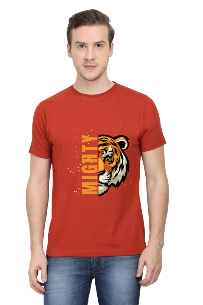 MIGHTY TIGER ROUND NECK CLASSIC TSHIRT