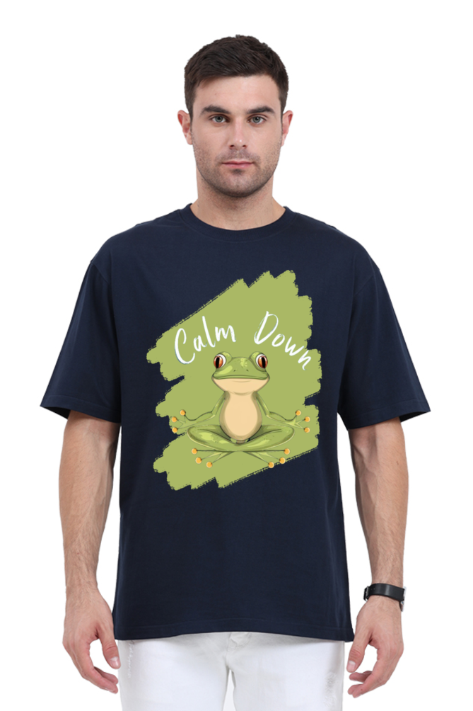 CALM DOWN OVERSIZED CLASSIC TSHIRT