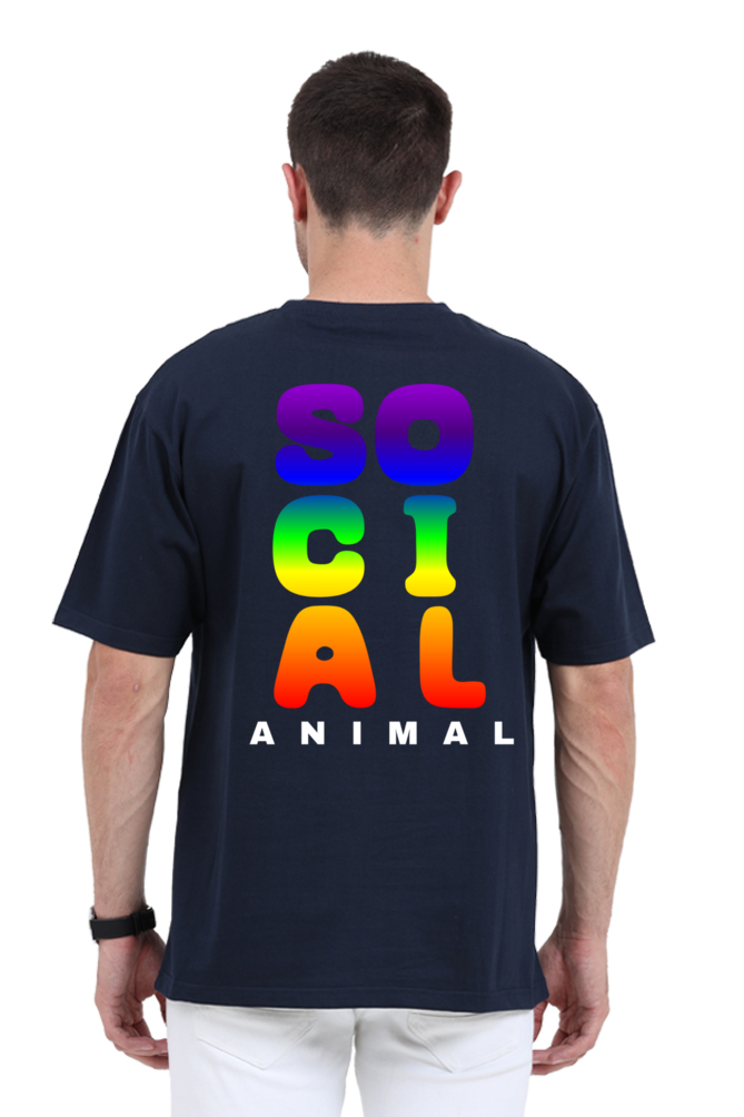 SOCIAL ANIMAL OVERSIZED CLASSIC TSHIRT