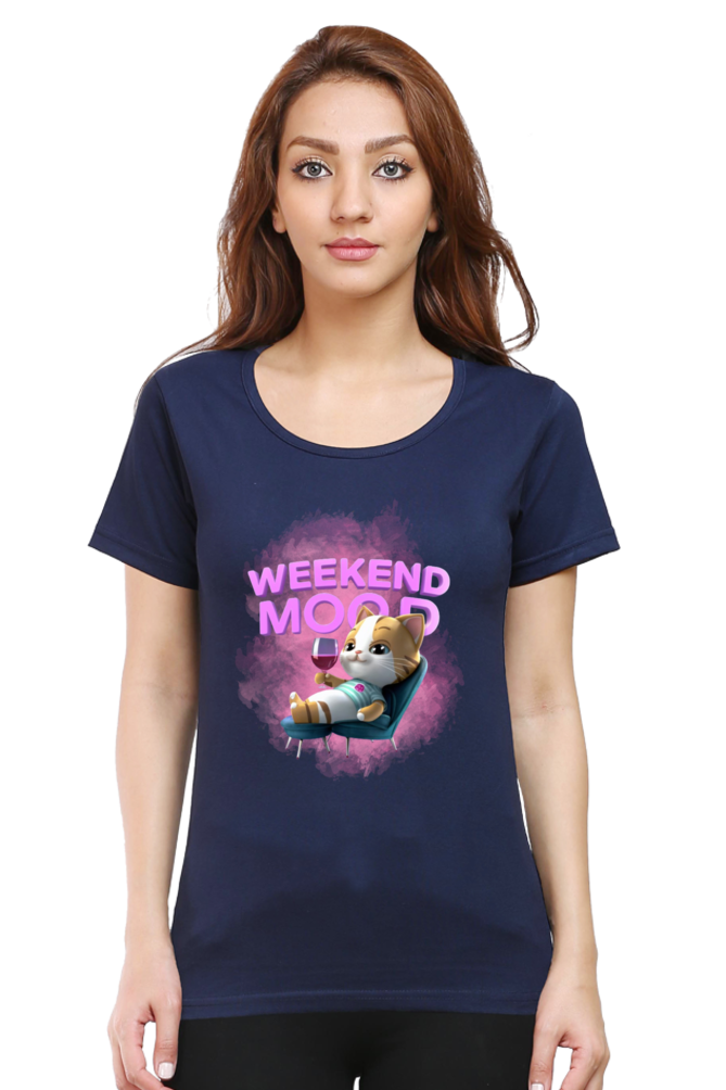 WEEKEND MODE ROUND NECK CLASSIC TSHIRT